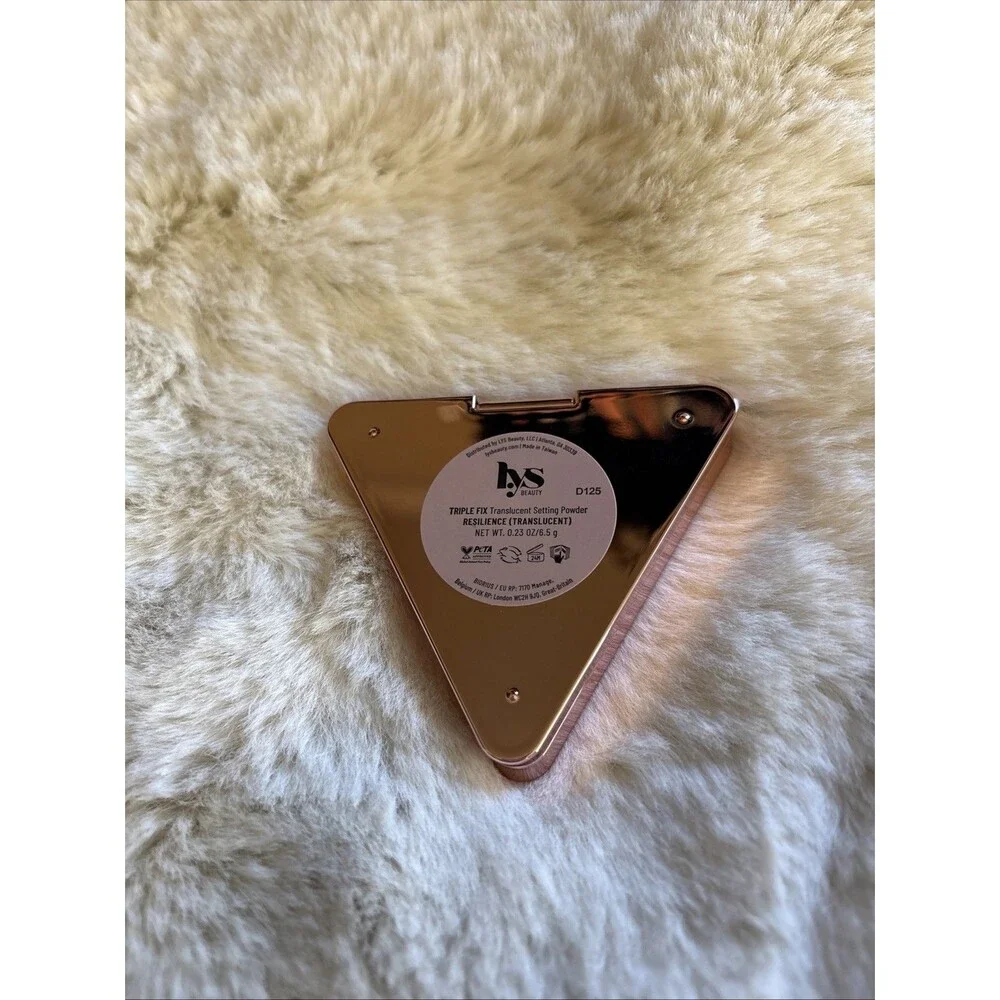 LYS Beauty Triple Fix Translucent Setting Powder Resilience .23 oz Full Sz NWOB